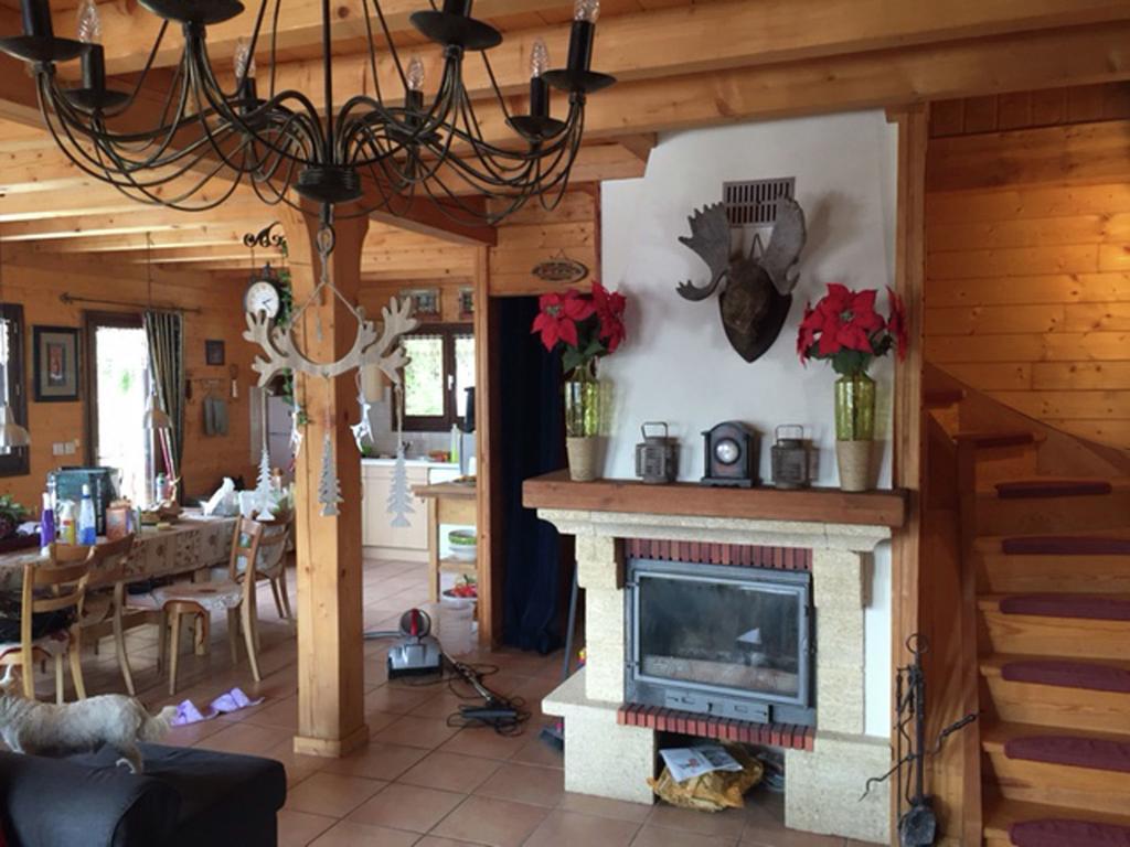 Magnificent Chalet On The Mountain Slopes Les Gets Eksteriør bilde