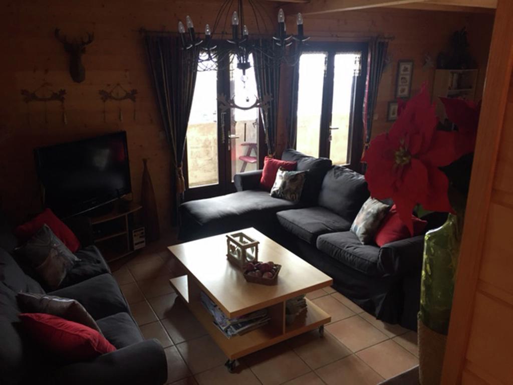 Magnificent Chalet On The Mountain Slopes Les Gets Eksteriør bilde