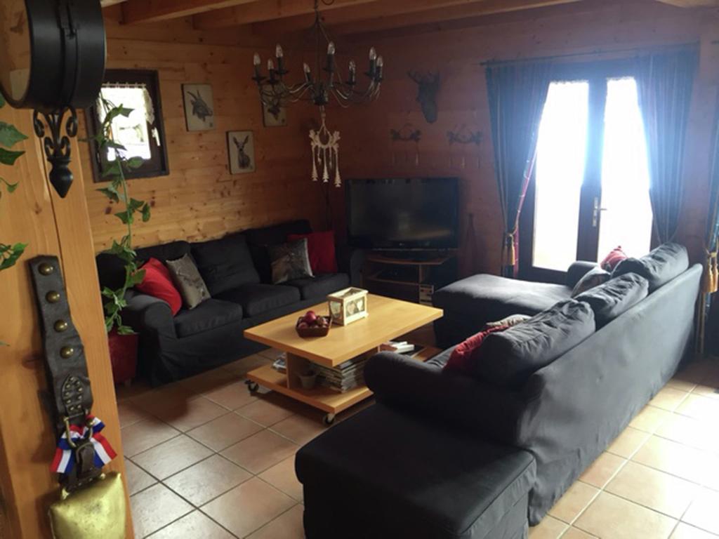 Magnificent Chalet On The Mountain Slopes Les Gets Eksteriør bilde