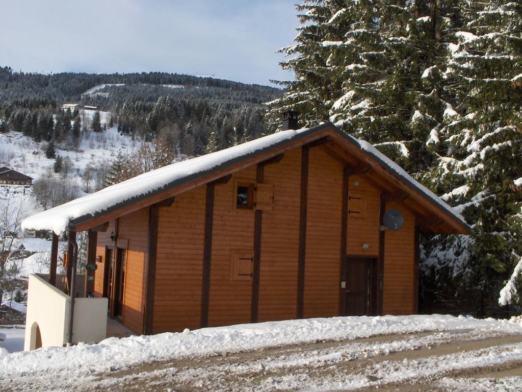 Magnificent Chalet On The Mountain Slopes Les Gets Eksteriør bilde